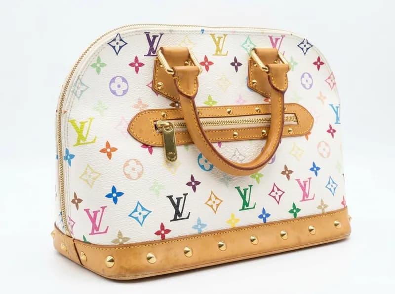 Luxury Purse Auction, close-up view
