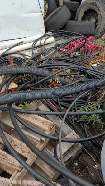 Miscellaneous Irrigation Tubing Assortment, rear view